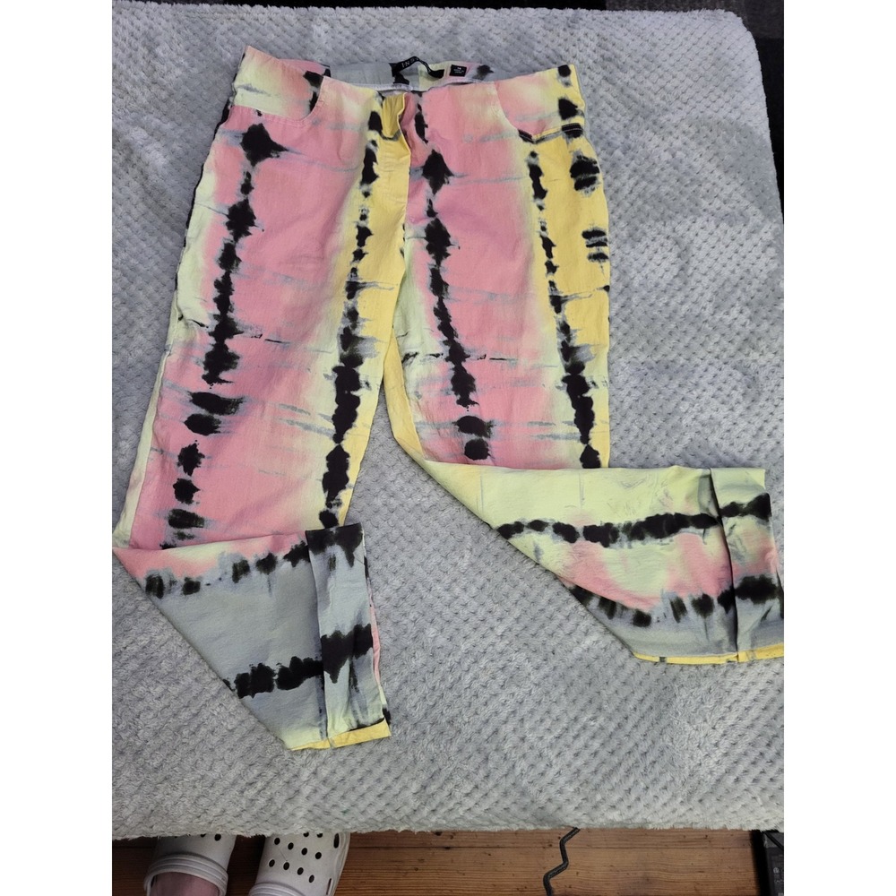 Insight tie dye cropped pants size 14